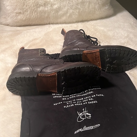John Fluevog combat Boots - Picture 6 of 9